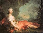 Marie-Adlaide of France as Diana Jean Marc Nattier